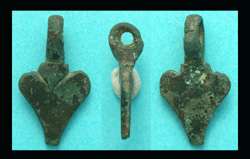 Harness Pendent, Heart-shaped, c. 1st-2nd Cent.